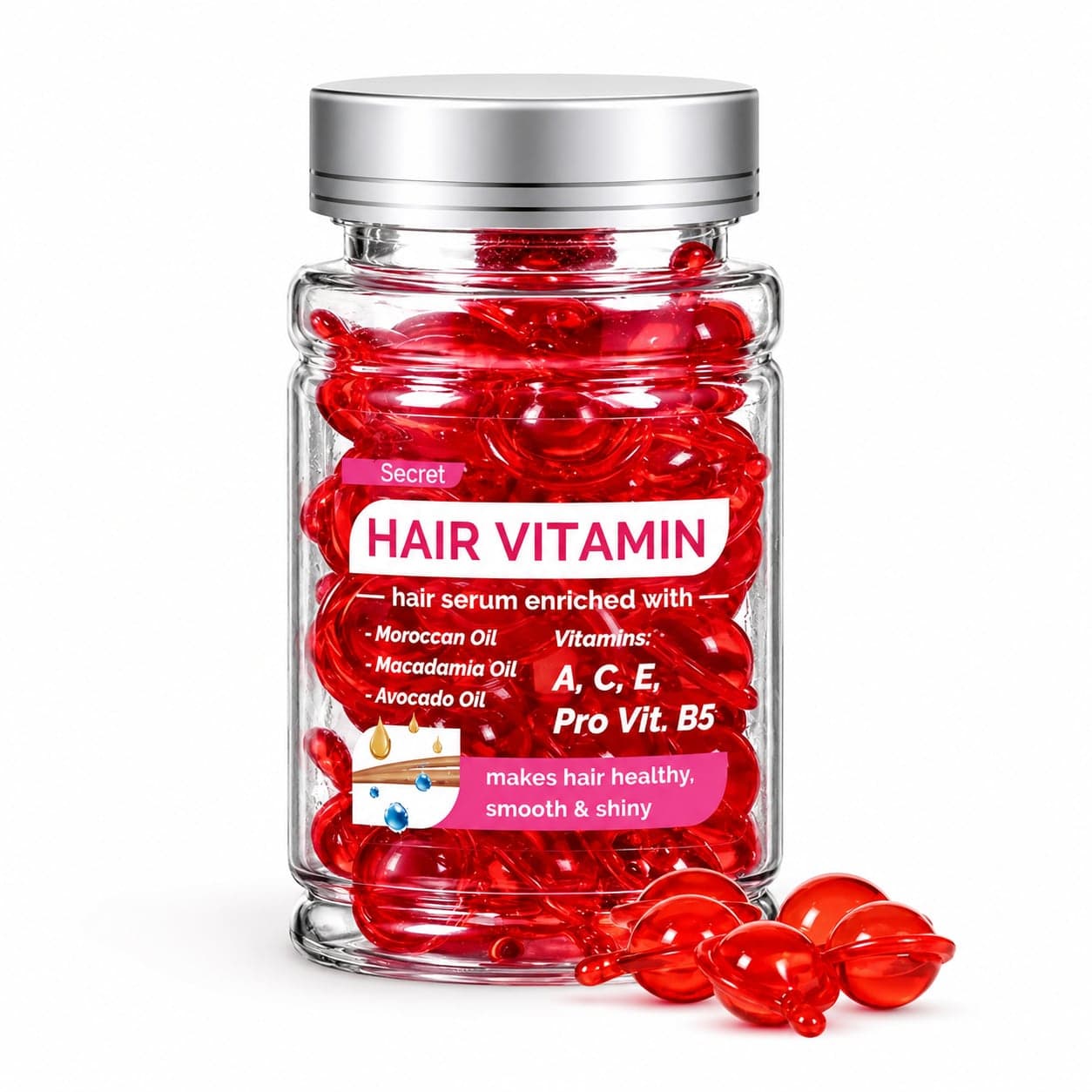 1 jar of Secret Hair Vitamins